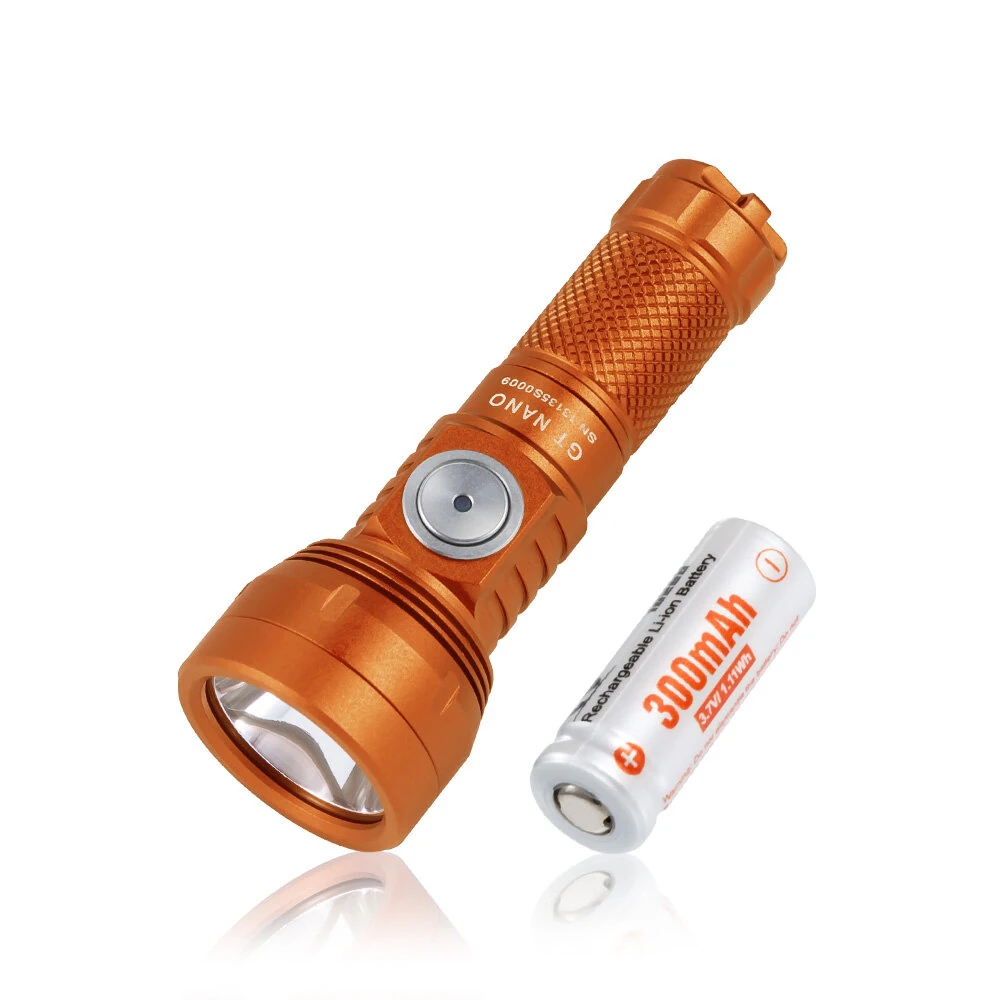 Lumintop GT NANO V3.1 405M 720LM EDC Thrower Flashlight With 10300 Battery Inner Waterproof Outdoor Long Range Mni LED Torch USB Type C Rechargeable LED Keychain Light — view 3
