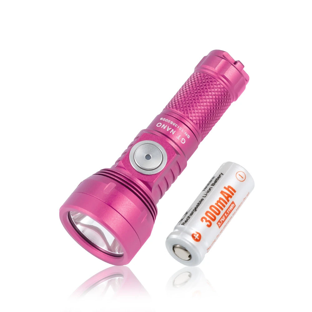 Lumintop GT NANO V3.1 405M 720LM EDC Thrower Flashlight With 10300 Battery Inner Waterproof Outdoor Long Range Mni LED Torch USB Type C Rechargeable LED Keychain Light — view 4
