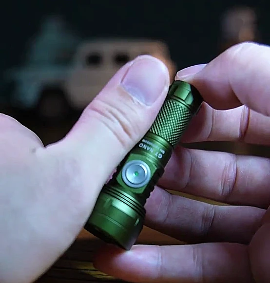Lumintop GT NANO V3.2 405M EDC Thrower Flashlight with 10300 Battery, Mini Size 720LM High Power Output USB C Rechargeable Mini Torch Powerful Camping Lantern, 10750 Battery Optional — view 6