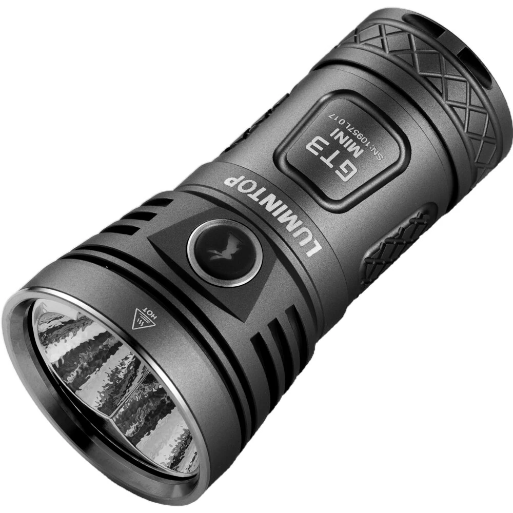 LUMINTOP GT3 MINI Flashlight 6000LM 285M Beam IP68 Waterproof 26350 Battery EDC Rechargeable Mini Pocket Light Camping Gear