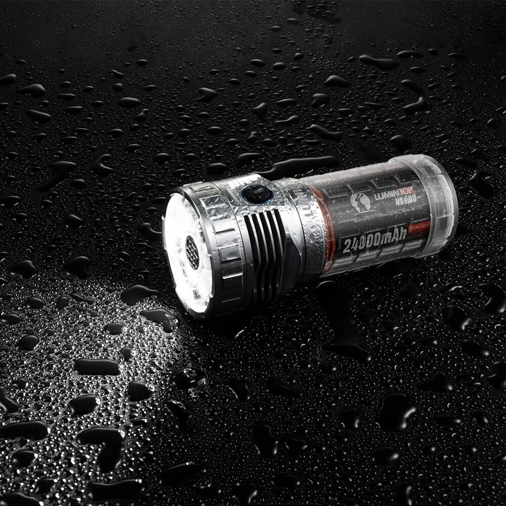 Lumintop Mach 20000LM 450M High Lumen Strong LED Flashlight With 24000mAh 46800 Battery, USB-C Rechargeable Power Bank Portable Search Torch High Power Output Fishing Camping Lantern — view 6