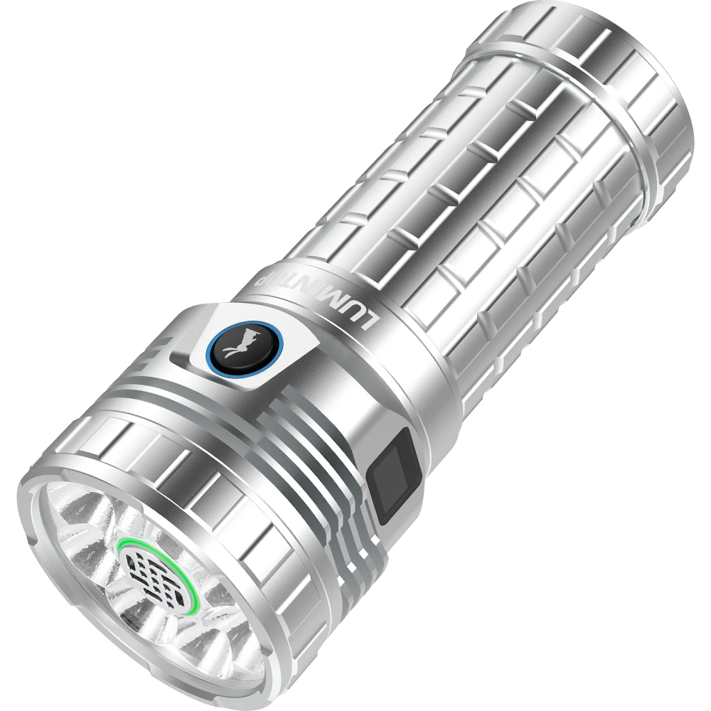 LUMINTOP Mach 4695 V2 26000LM Super Bright Strong Flashlight with 32000mAh 46950 Battery, Cooling Fan Type-C USB Charge and Discharge Design High Lumen Powerful LED Torch — view 2