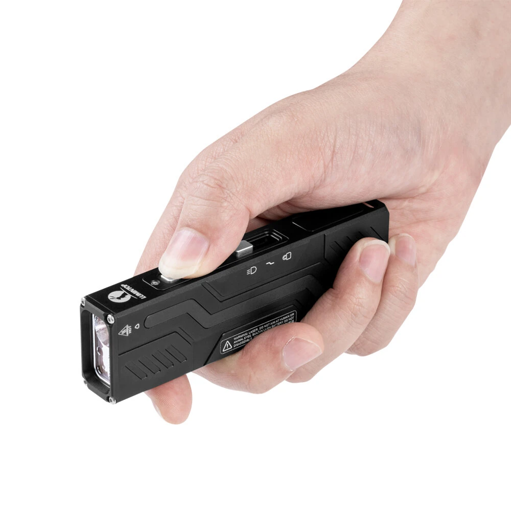 LUMINTOP MoonBox 3.0 1200LM 112M Range Multi-function Smart Flat EDC Flashlight LED Screen Mini RGB Atmosphere Light 365nm UV Light USB-C Charging Strong Magnetic Side Working Light for Hiking Camping Outdoor Emergency — view 10