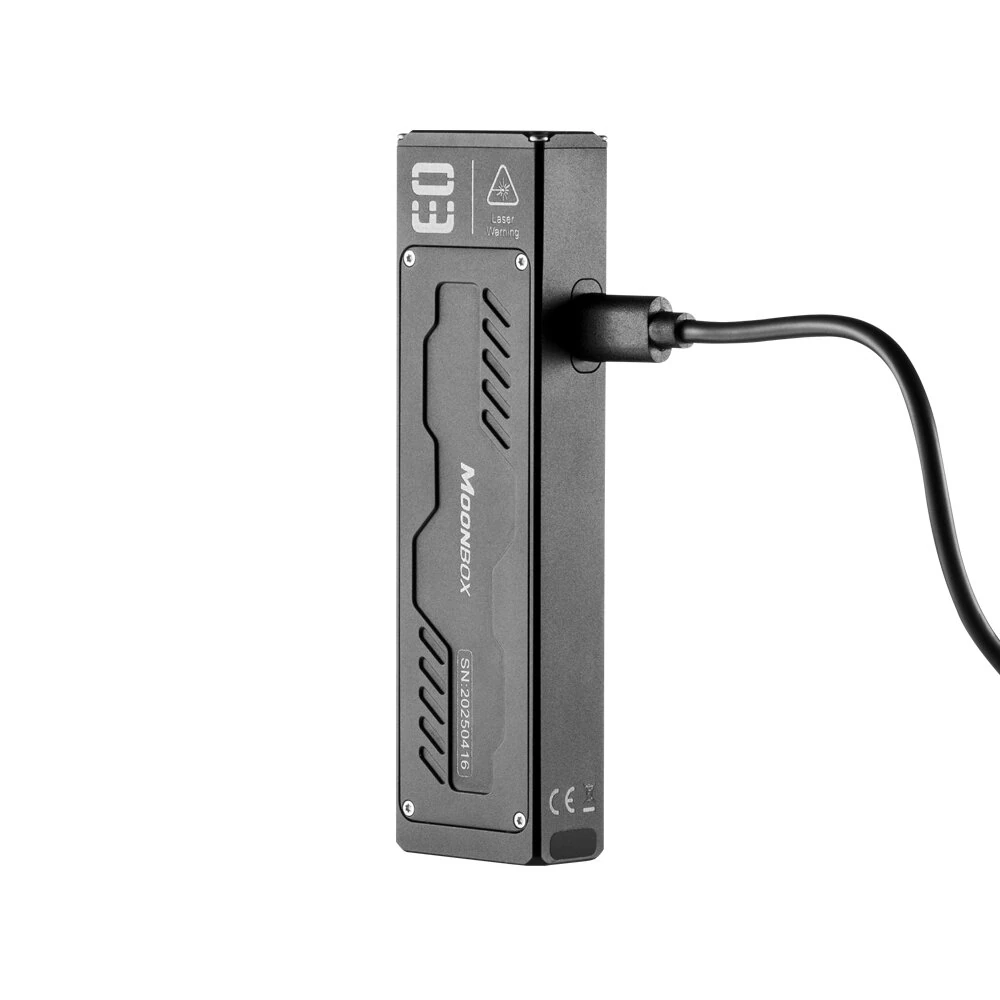 LUMINTOP MoonBox 3.0 1200LM 112M Range Multi-function Smart Flat EDC Flashlight LED Screen Mini RGB Atmosphere Light 365nm UV Light USB-C Charging Strong Magnetic Side Working Light for Hiking Camping Outdoor Emergency — view 7