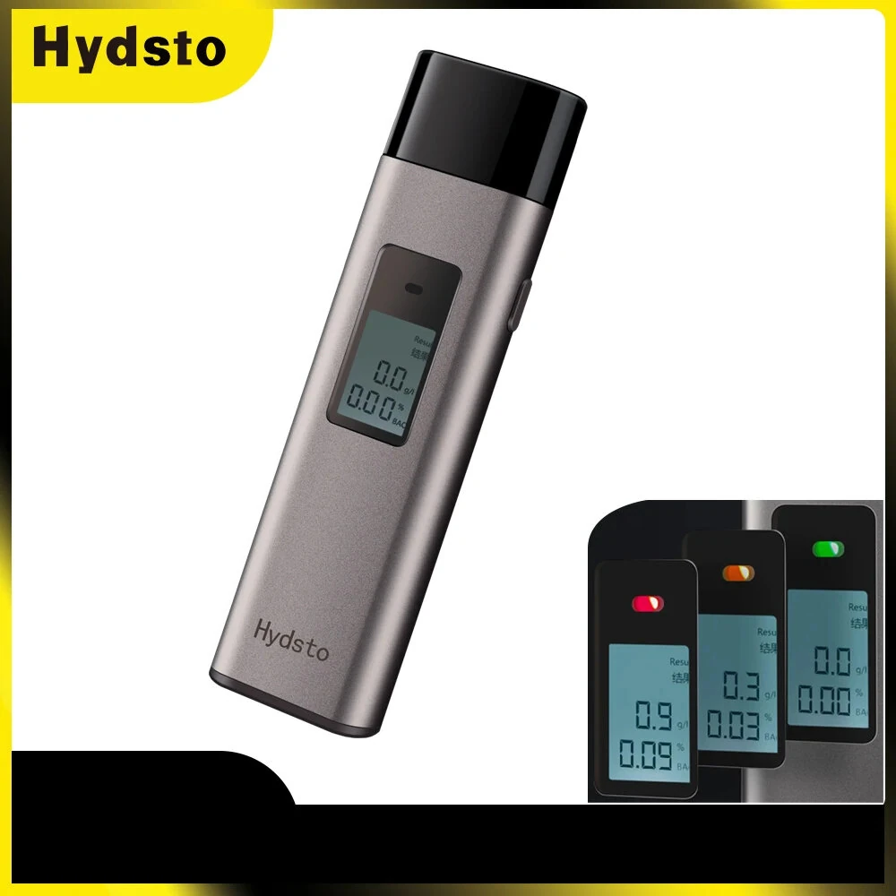 Lydsto Alcohol Tester Handheld Digital Breath Analyzer LCD Display Portable Mini Meter Blow Tester Detector Alcohol Meter — view 3