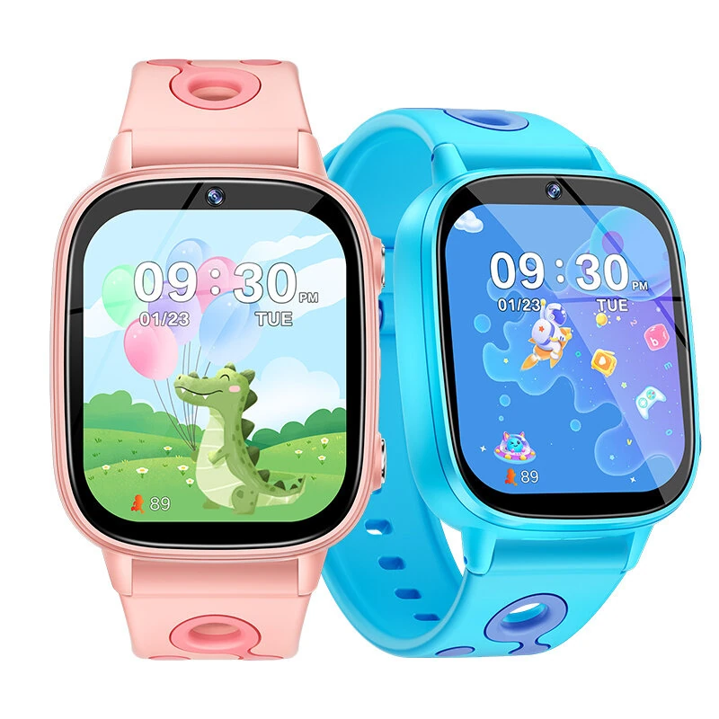 M003 1.8-inch HD Screen Built-in Flashlight 500mAh Massive Battery IPX8 Waterproof 0.3MP Camera Come with Various Puzzle Games & Stories Smart Childhood Watch