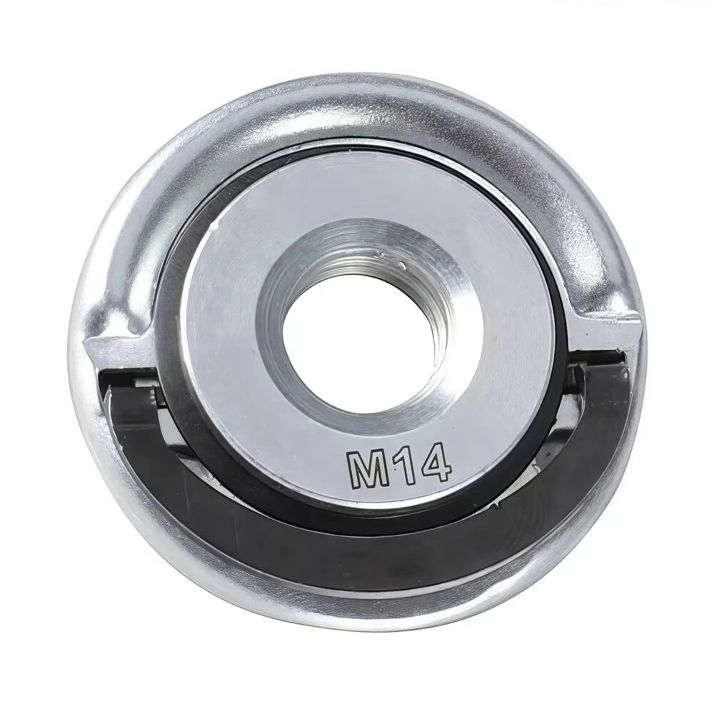 M14 Self Locking Quick Release Power Chuck Flange Nut Grinder Pressing Plate Compatible with Most Angle Grinders Diamond Cutting Disks Grinding Wheels and Cup Shaped Grinding Wheels — view 7