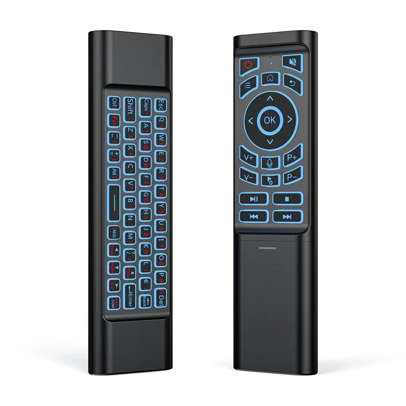 M3 66-keys Wireless bluetooth Remote Control Intelligent Luminous Voice Remote Control 6-Axis Gryo Air Mouse — view 4