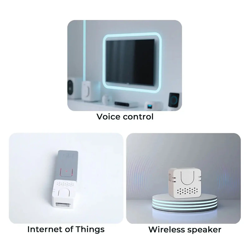 M5Stack ATOM Echo Programmable Mini Smart Speaker Development Kit ESP32 Voice Control Module with BLE/Wi-Fi for IoT Prototyping & DIY Projects — view 4