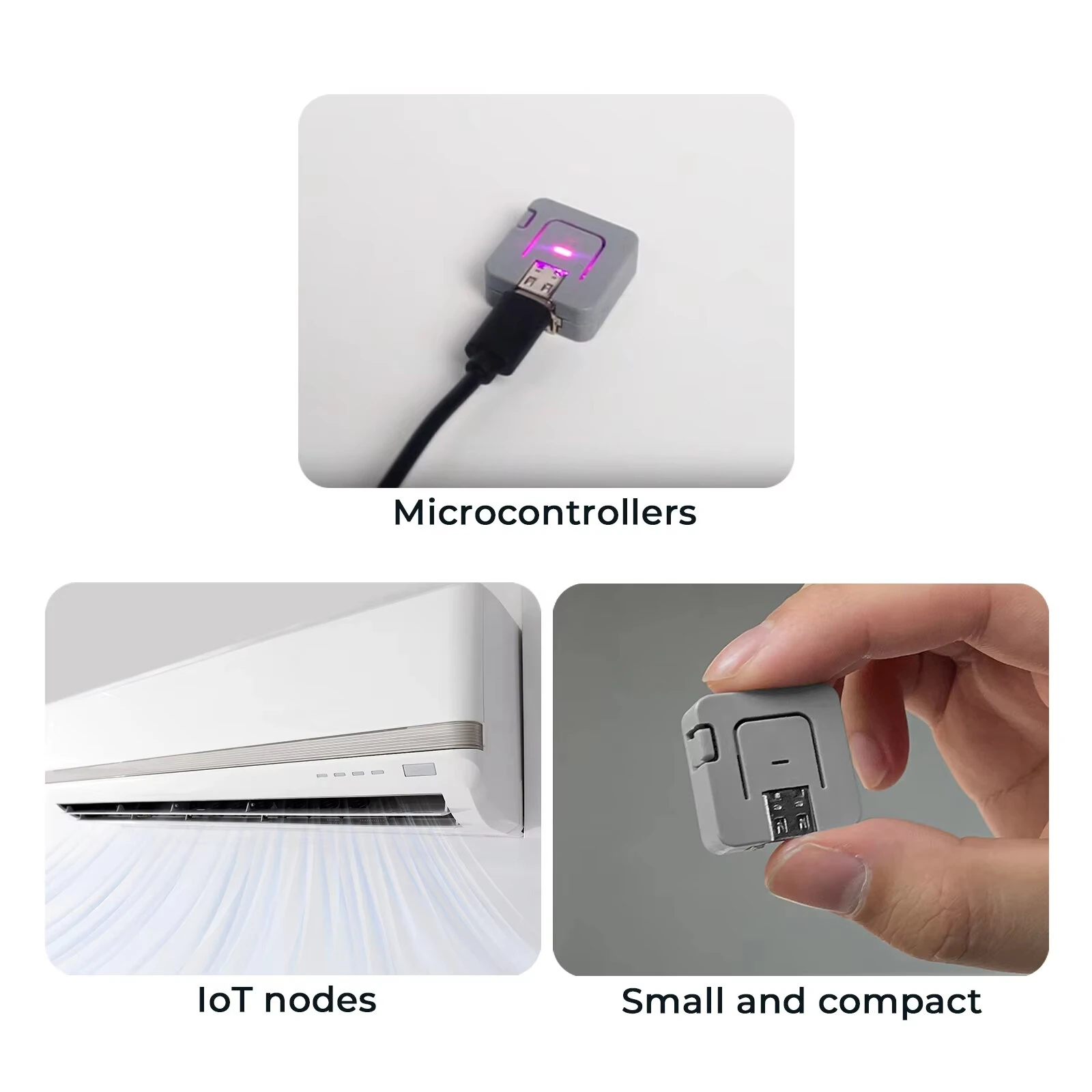 M5Stack ATOM Lite Programmable Controller ESP32-PICO-D4 Dual Core RGB LED WiFi ESP32 IoT Development Kit — view 4
