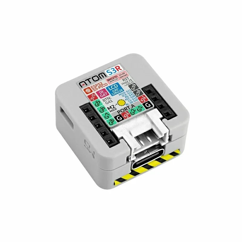 M5Stack ATOMS3R Development Kit ESP32-S3 0.85 Inch Screen 8MB PSRAM 128x128 IPS 6 Axis IMU & Infrared — view 4