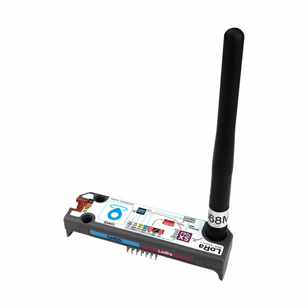 M5Stack Cap LoRa 1262 for Cardputer Adv LoRaWAN Module SX1262 GPS Antenna 868-923MHz High Precision GNSS Positioning IoT Communication — view 2