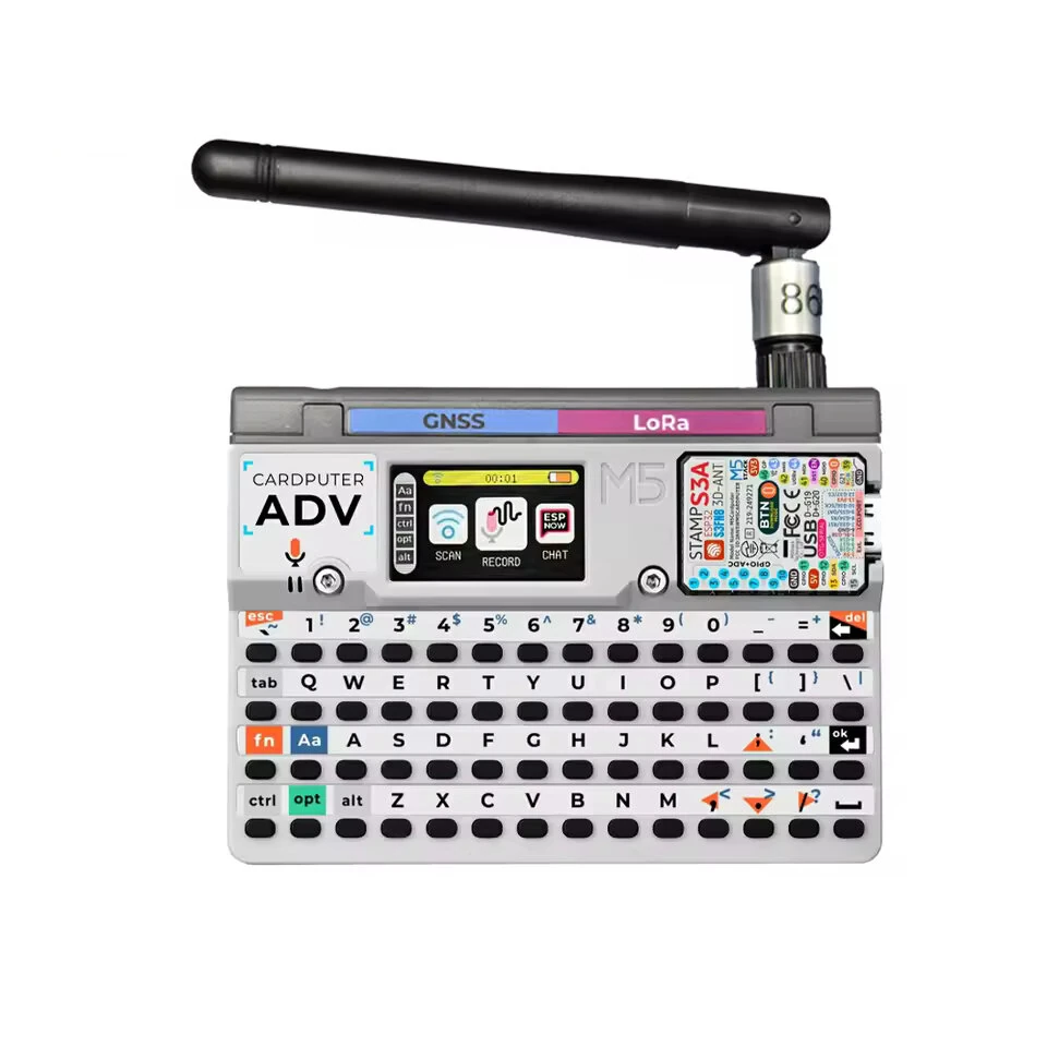 M5Stack Cardputer Adv + Cap LoRa 1262 ESP32-S3 Programmable Computer 56 Key Keyboard 1.14 Inch LCD Display GPS Antenna 868-923MHz GNSS Positioning IoT Communication — view 11