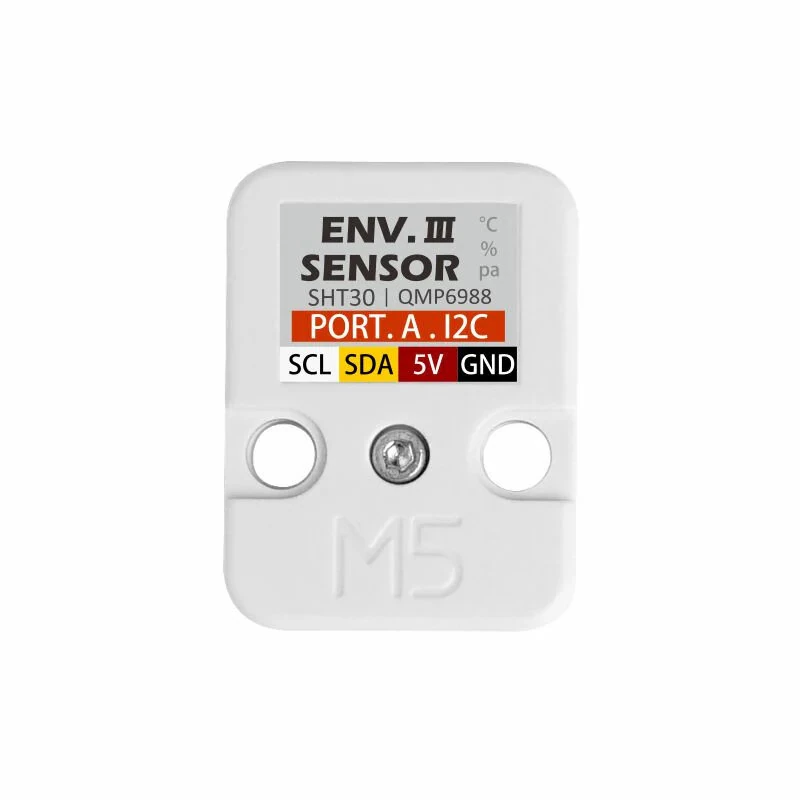 M5Stack ENV-III Temperature Humidity Air Pressure Sensor High Accuracy Environmental Monitoring Device SHT30 QMP6988 I2C Interface — view 6