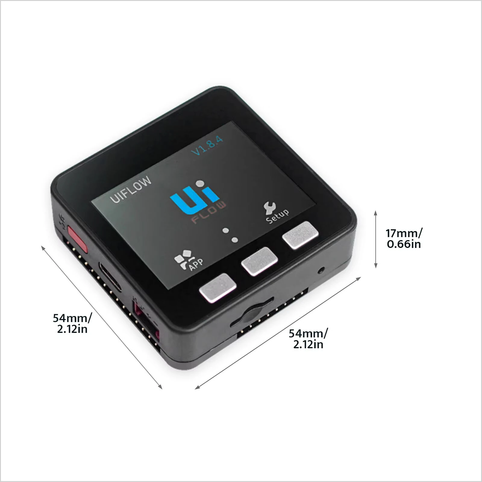 M5Stack ESP32 Basic Core IoT Development Kit V2.7 Dual Core 16MB Flash WiFi GPIO Type-C I2C Bright IPS LCD Screen — view 5
