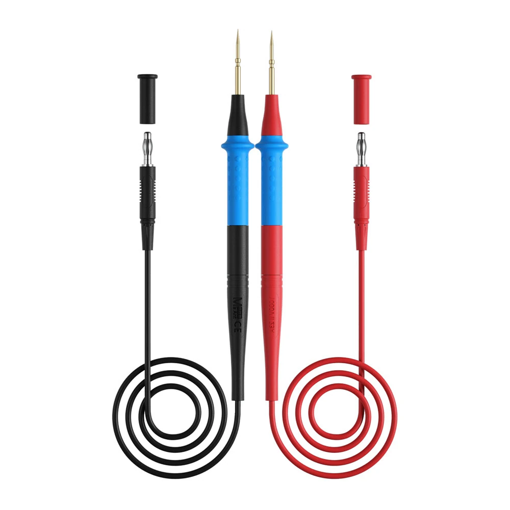 MA ANT P23A Multimeter Test Lead Set 1000V 23A 316 Stainless Steel Silicone Wire Detachable Tips — Pricio