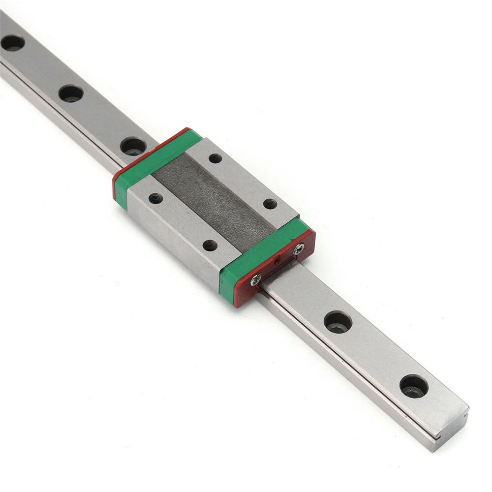 Machifit MGN12 250/300/500/550mm Linear Rail Guide with MGN12H Linear Sliding Guide Block CNC Parts 100-1000mm — view 10