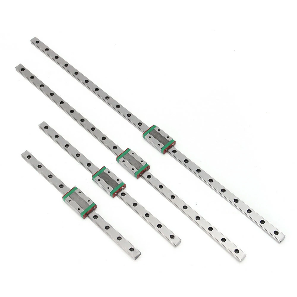 Machifit MGN12 250/300/500/550mm Linear Rail Guide with MGN12H Linear Sliding Guide Block CNC Parts 100-1000mm — view 2
