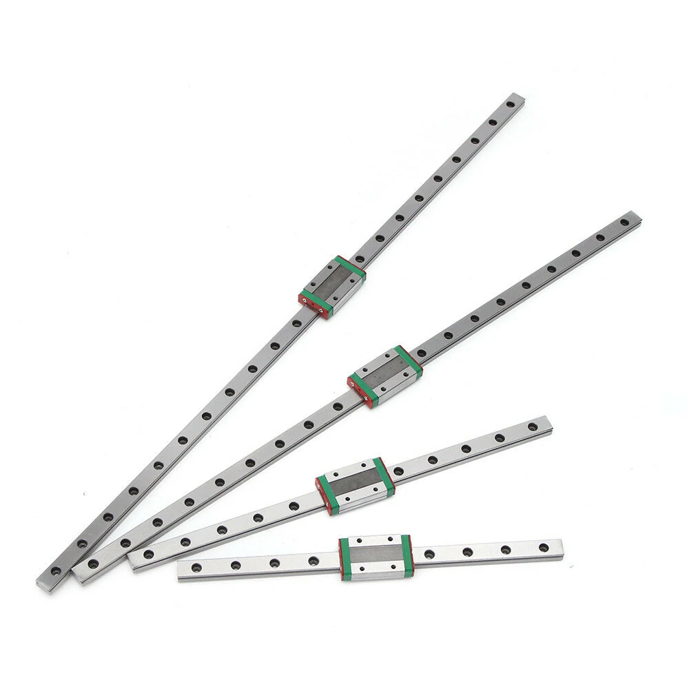 Machifit MGN12 250/300/500/550mm Linear Rail Guide with MGN12H Linear Sliding Guide Block CNC Parts 100-1000mm — view 3