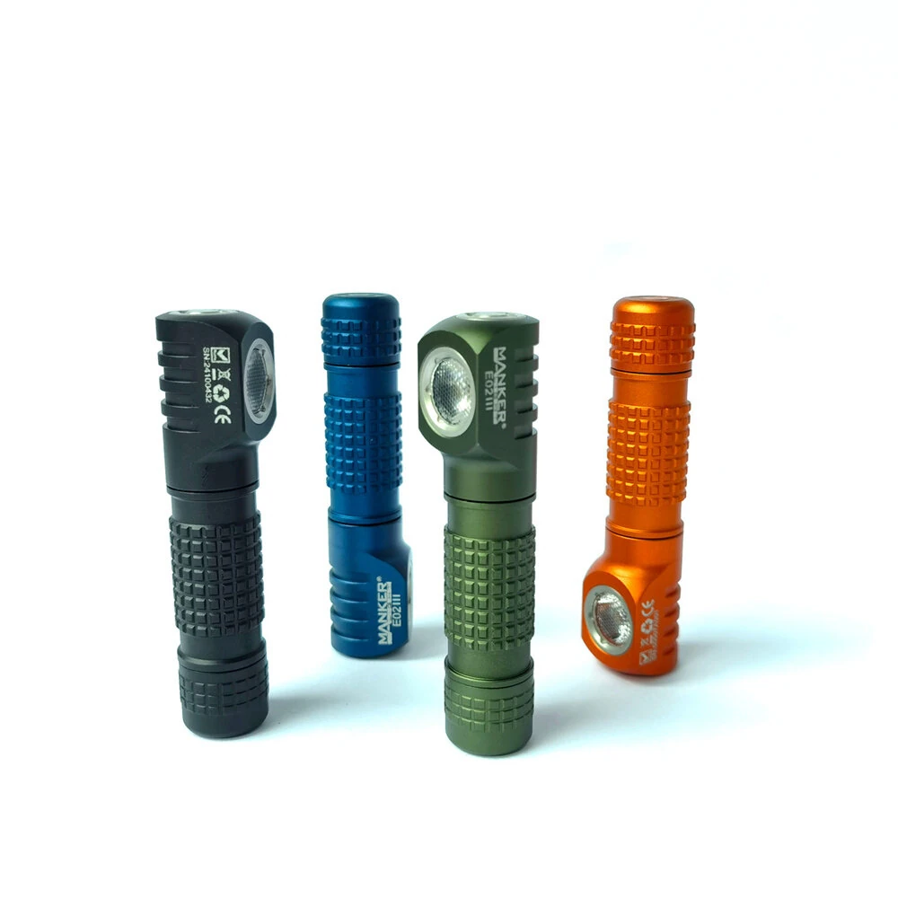 Manker E02 III 560 Lumen EDC Pocket Flashlight LED Torch Light 10440/AAA Battery Power Flashlight Mood Light with Magnetic Tail — view 3