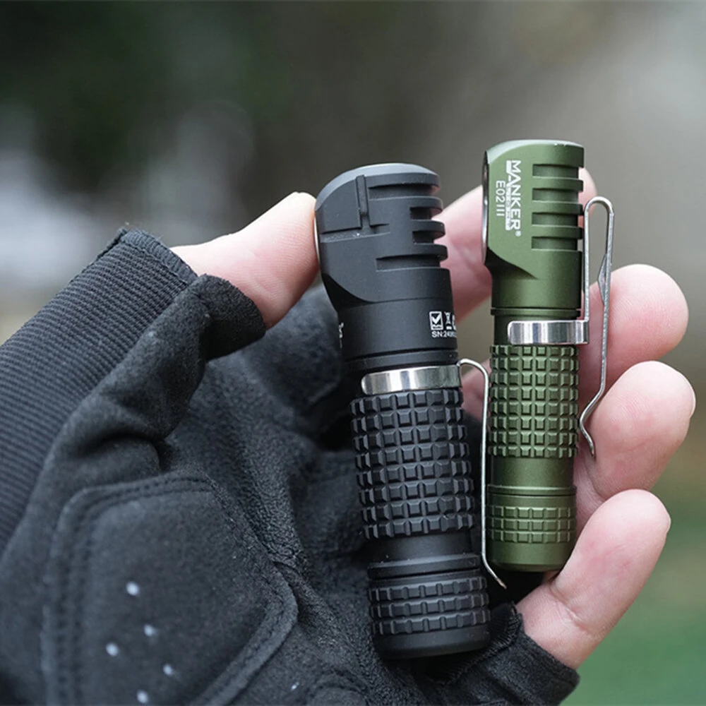 Manker E02 III 560 Lumen EDC Pocket Flashlight LED Torch Light 10440/AAA Battery Power Flashlight Mood Light with Magnetic Tail — view 5