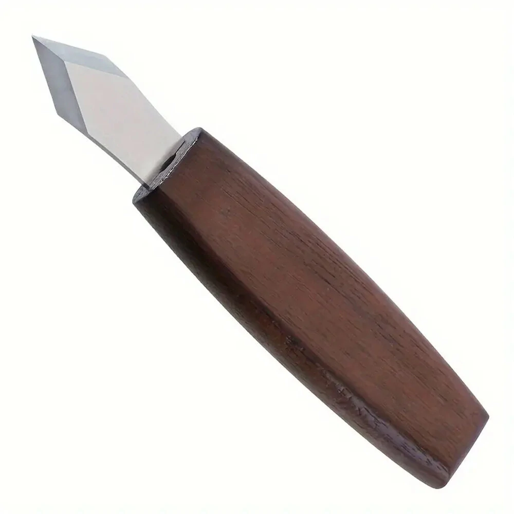 Marking Knife Double Bevel Striking Knife With CR-V Sharp Blade Wooden Handle For Woodworking Carving And Marking — view 2