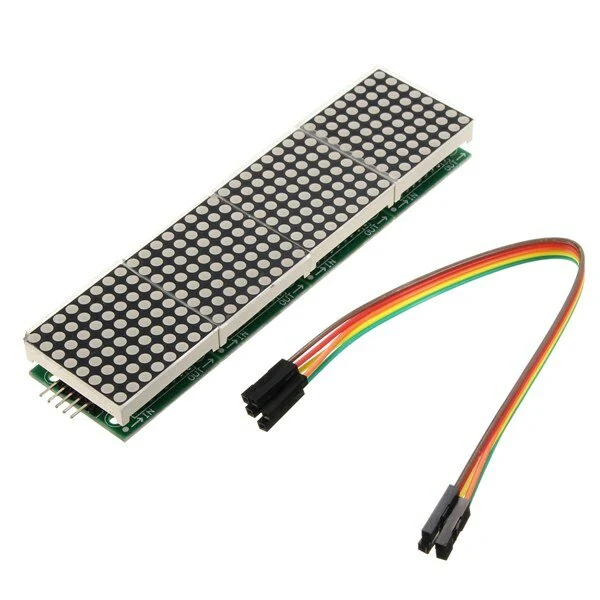 MAX7219 Dot Matrix Module 4-in-1 LED Display Module — view 2