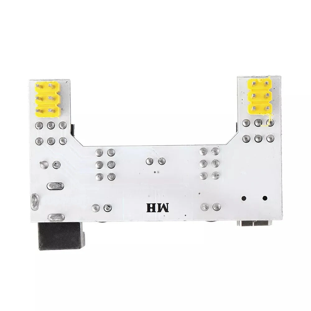MB102 2 Channel 3.3V 5V Breadboard Power Supply Module White Breadboard Dedicated Power Module MB-102 Solderless Bread Board — view 9