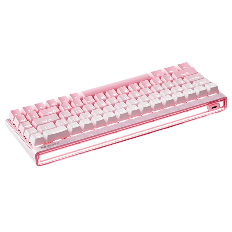 MCHOSE Ace 68 Air Magnetic Switch Mechanical Keyboard with RGB Light Box 8K Polling Rate 256K Scan Rate 0.08ms Latency Adaptive Calibration Wired Gaming Keyboards — view 10