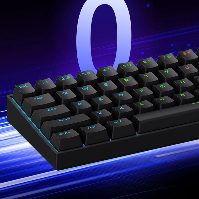 MCHOSE Ace 68 Magnetic Switch Mechanical Keyboard 60% Layout 68 Keys RGB Hot Swap 8K Polling Rate E-sports Version USB Wired Gaming Keyboards — view 7