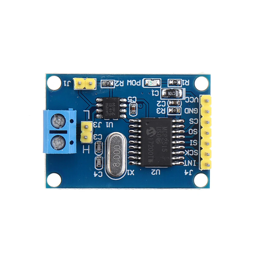 MCP2515 CAN Bus Module Board TJA1050 Receiver SPI 51 MCU ARM Controller 5V DC — view 3