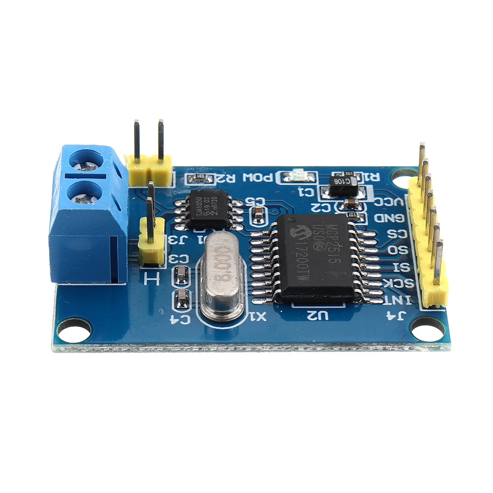 MCP2515 CAN Bus Module Board TJA1050 Receiver SPI 51 MCU ARM Controller 5V DC — view 6