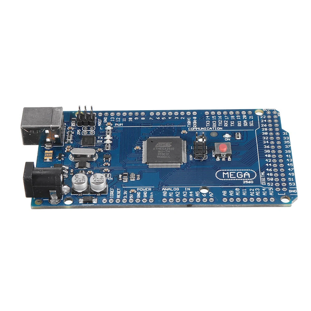 Mega 2560 R3 ATmega2560-16AU Development Board Without USB Cable Geekcreit for Arduino - products that work with official Arduino boards — view 7