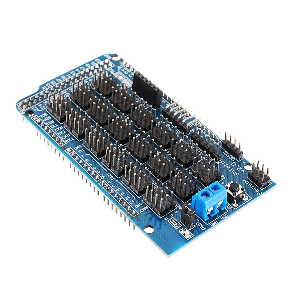 MEGA Sensor Shield V2.0 Expansion Board For ATMEGA 2560 R3 Geekcreit for Arduinno - products that work with official Arduinno boards — view 11