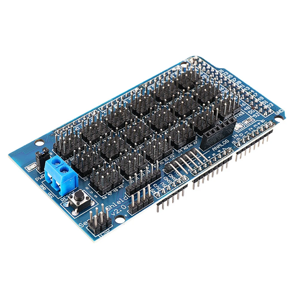 MEGA Sensor Shield V2.0 Expansion Board For ATMEGA 2560 R3 Geekcreit for Arduinno - products that work with official Arduinno boards — view 2