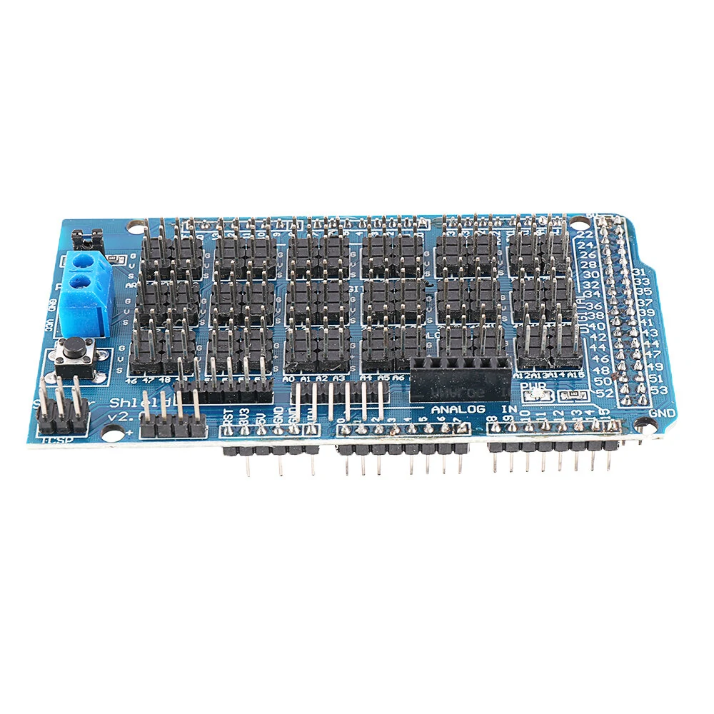MEGA Sensor Shield V2.0 Expansion Board For ATMEGA 2560 R3 Geekcreit for Arduinno - products that work with official Arduinno boards — view 3