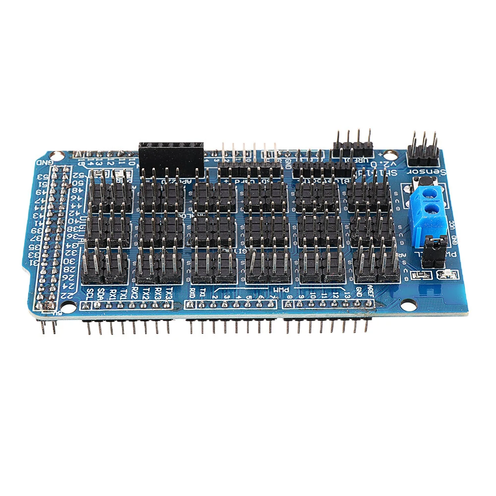 MEGA Sensor Shield V2.0 Expansion Board For ATMEGA 2560 R3 Geekcreit for Arduinno - products that work with official Arduinno boards — view 5