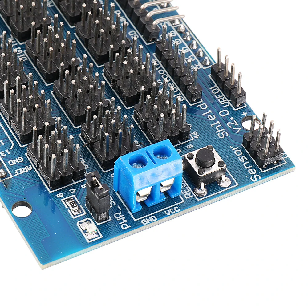 MEGA Sensor Shield V2.0 Expansion Board For ATMEGA 2560 R3 Geekcreit for Arduinno - products that work with official Arduinno boards — view 9