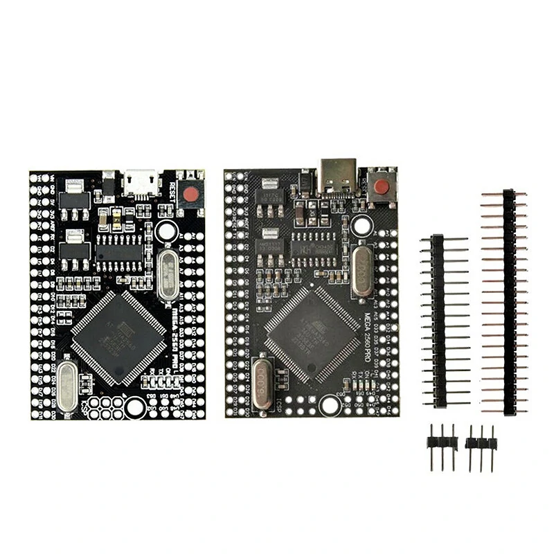 Mega2560 Mega 2560 Pro MINI 5V (Embed) CH340G ATmega2560-16AU Micro/Type-C with Male Pinheaders Compatible for Mega — view 2