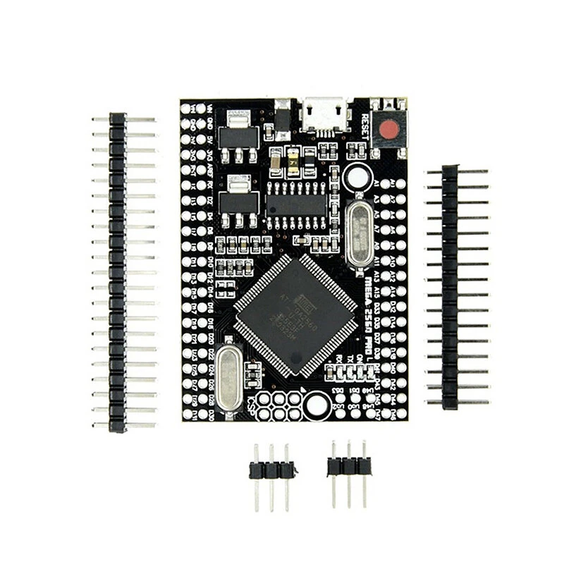 Mega2560 Mega 2560 Pro MINI 5V (Embed) CH340G ATmega2560-16AU Micro/Type-C with Male Pinheaders Compatible for Mega — view 6