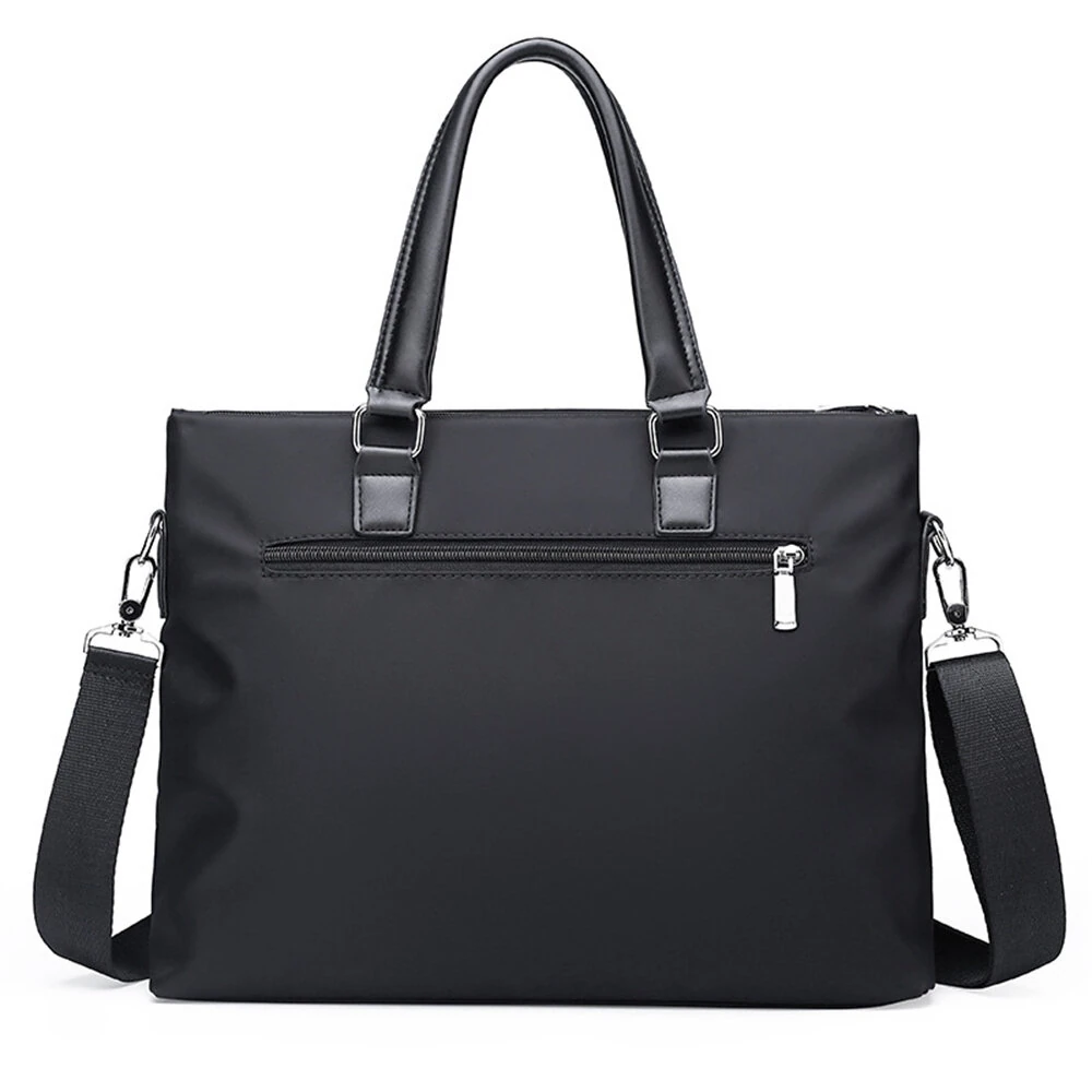 Men's Business Briefcase 14''  Laptop Handbag Waterproof Large Capacity Shoulder Crossbody Bag — view 2