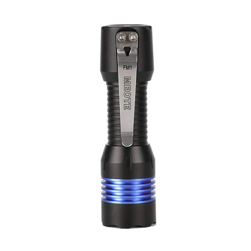 Meote FM1 Tactical Flashlight 4500 Lumens 152 Meters 4pcs LH351D 5000K High Lumen High CRI 90 Mini Portable EDC LED Flashlight — view 5