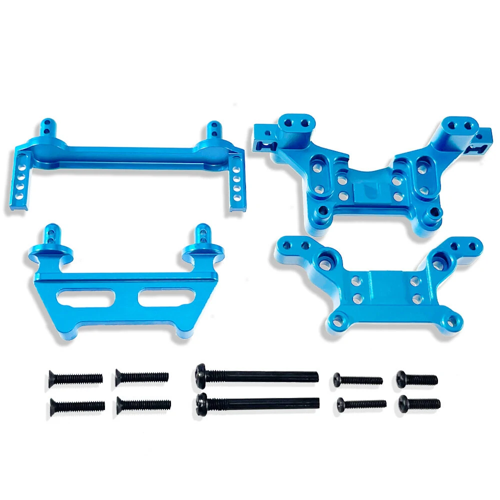 Metal Upgrade Accessories Car Body Pillars Shock Tower For MJX Hyper Go 1/16 16208 16209 16210 H16 H16BM RC Car Parts — view 3