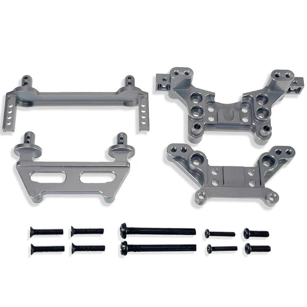 Metal Upgrade Accessories Car Body Pillars Shock Tower For MJX Hyper Go 1/16 16208 16209 16210 H16 H16BM RC Car Parts — view 4