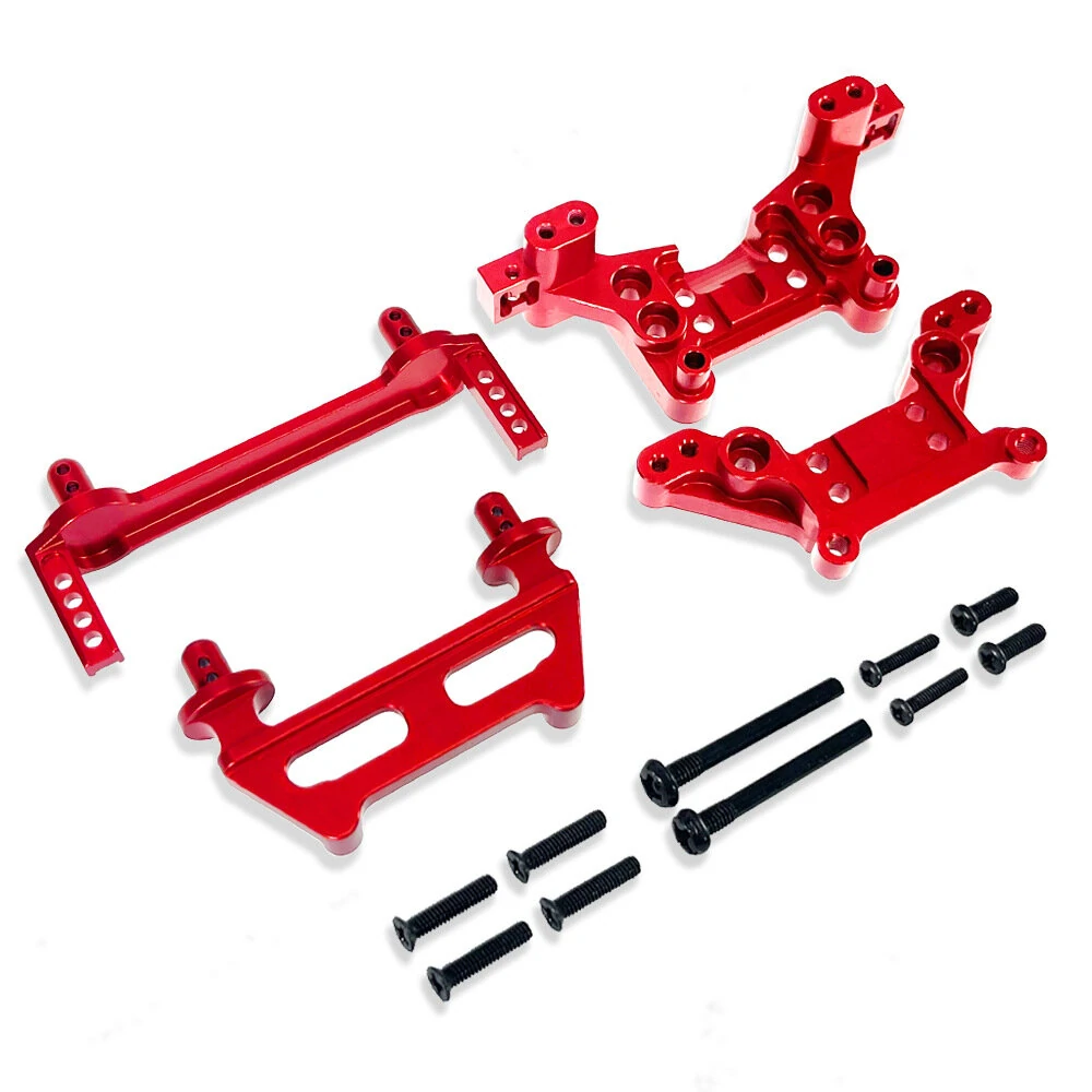 Metal Upgrade Accessories Car Body Pillars Shock Tower For MJX Hyper Go 1/16 16208 16209 16210 H16 H16BM RC Car Parts — view 6