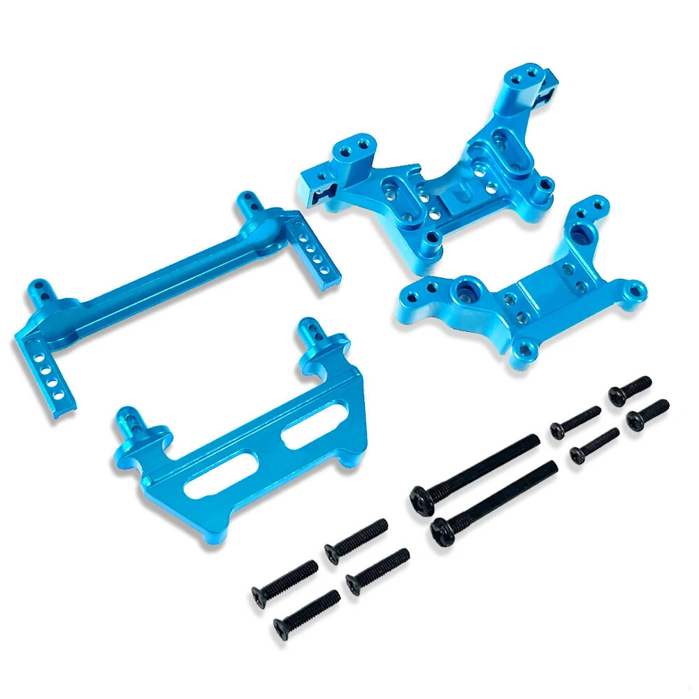 Metal Upgrade Accessories Car Body Pillars Shock Tower For MJX Hyper Go 1/16 16208 16209 16210 H16 H16BM RC Car Parts — view 7