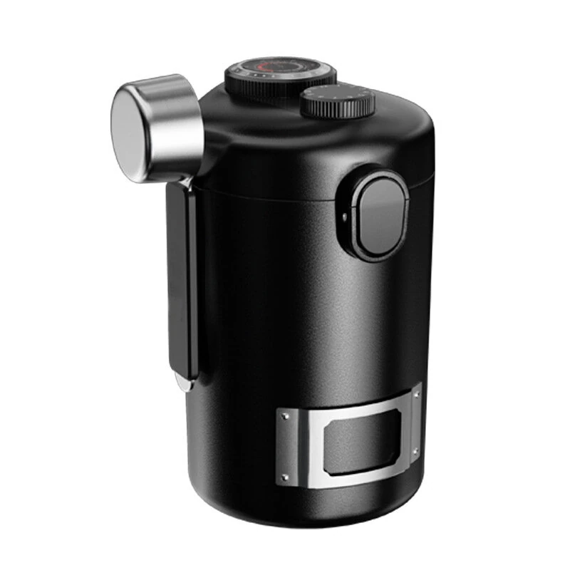 MHW-3BOMBER Gambo Sealed Coffee Canister with Humidity Monitor Travel Vacuum Coffee Storage Container with Magnetic Measuring Scoop for Grounds Coffee, Beans, CO2 Exhaust Valve — view 2