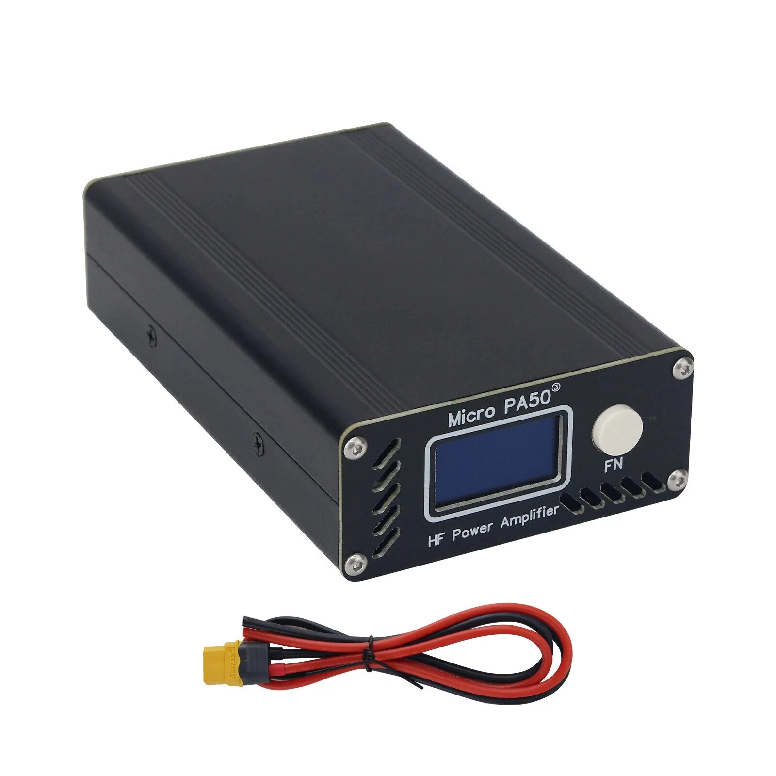 Micro PA50-3 3rd Gen RF Shortwave Power Amplifier 3.5MHz to 30MHz 50W Output Automatic LPF Switching Wide Voltage Range Temperature Protection — Micro