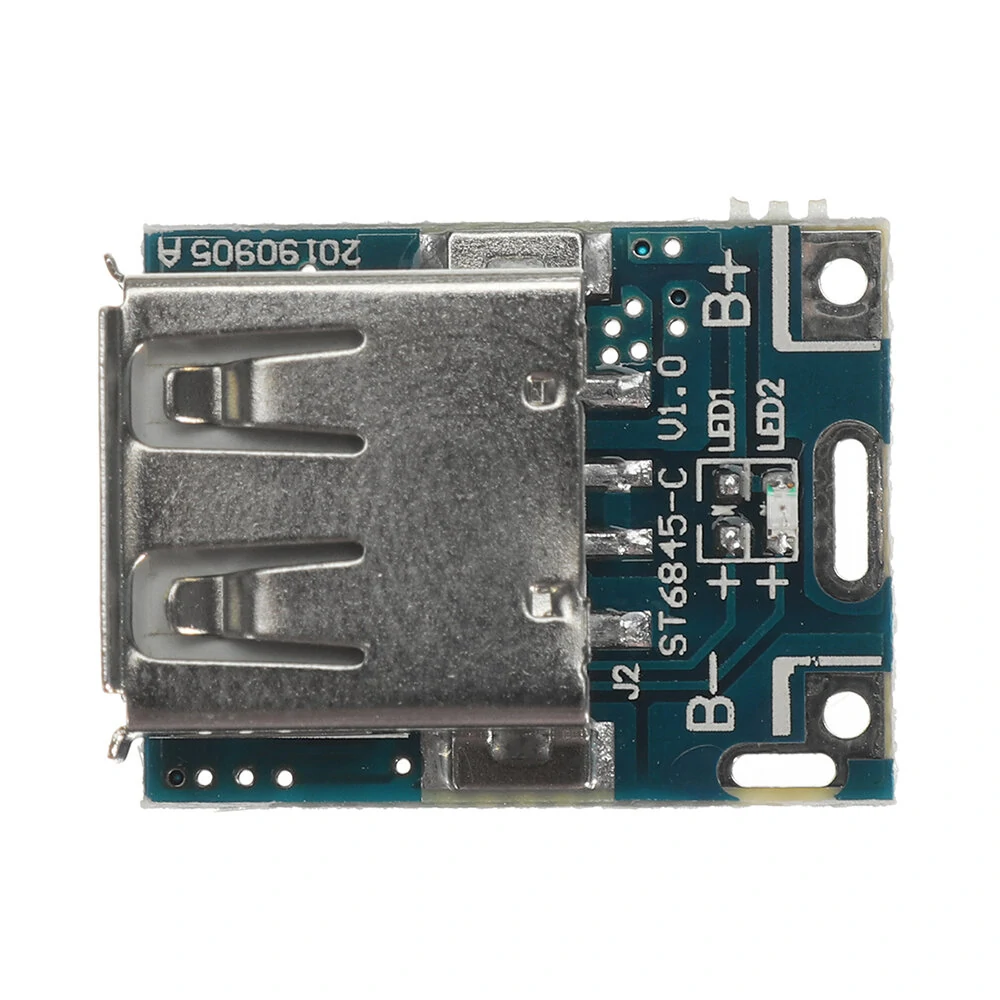 Micro USB 5V Lithium Battery Charger Boost Protection Board Li-Po Li-ion 18650 Power Bank Charger Board DIY — Micro