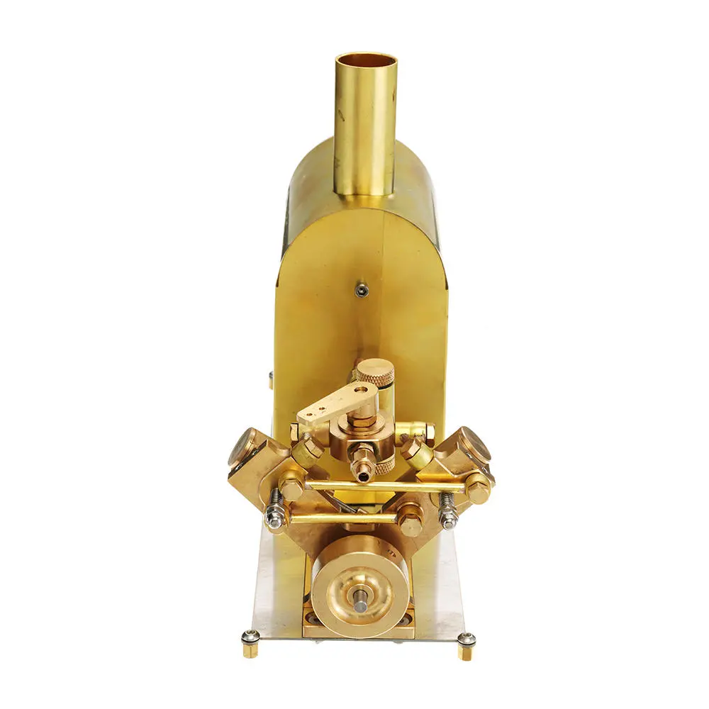 Microcosm OKMO M2C Mini Steam Boiler with Twin Cylinder Marine Steam Engine Stirling Engine Model — view 7